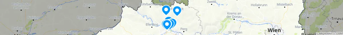 Map view for Pharmacies emergency services nearby Haibach im Mühlkreis (Urfahr-Umgebung, Oberösterreich)